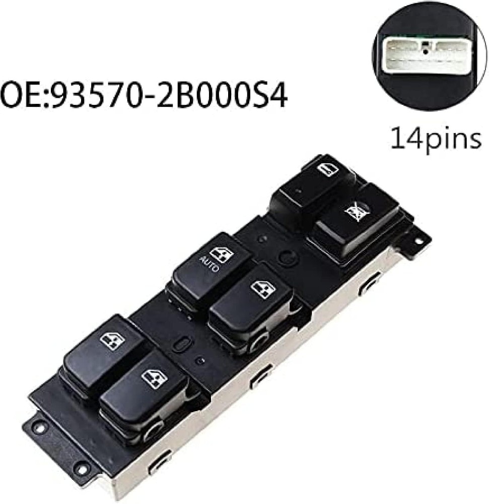 Power Window Switch for Santa Fe CM 2007-2011 93570-2B000S4 935702B000S4 93570-2B030S4/83570-2B70054