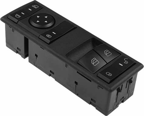 Power Window Lifter Control Switch  Main Window Switch   9605450813 A9605450813  For Mercedes Benz, for Mercedes Benz Actros, Power Window Control Switch, OEM: A9605450813 .