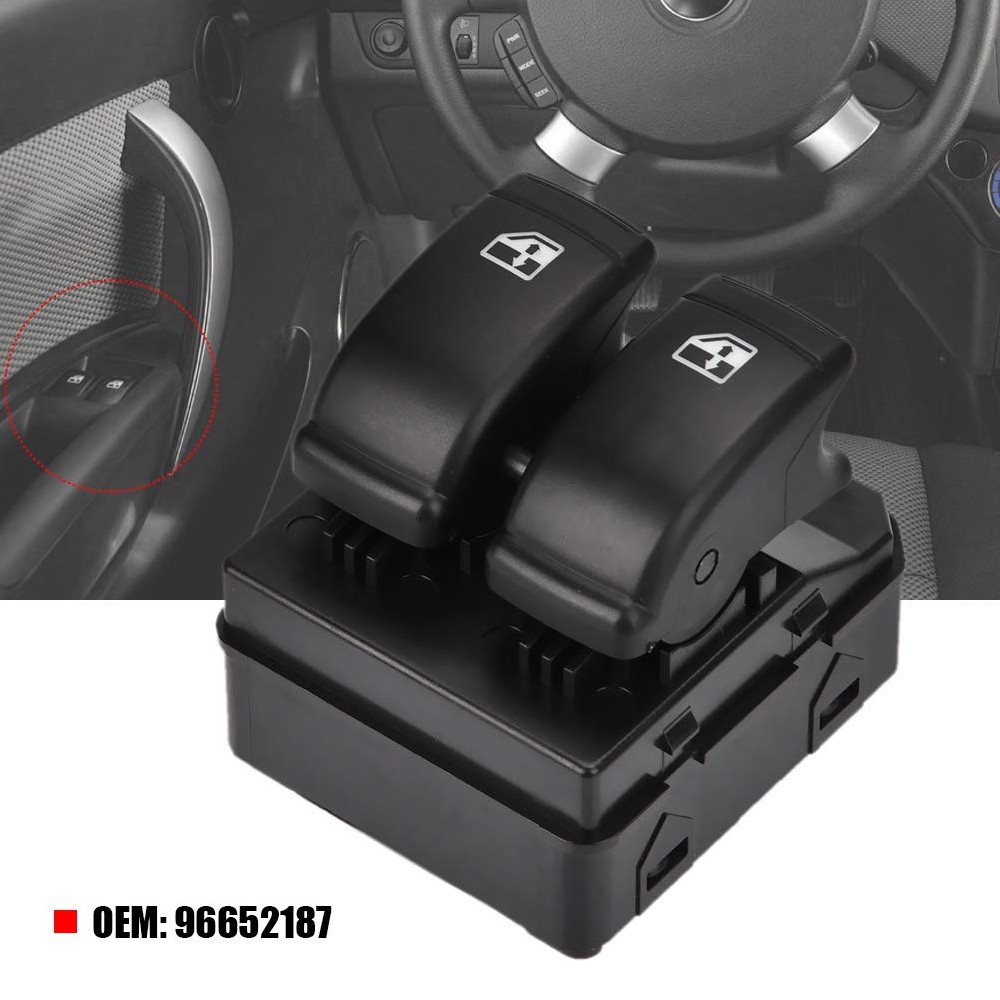 Amazon popular  Front Left Master Power Window Switch 96652187 For Chevrolet Lova Aveo Barina G3