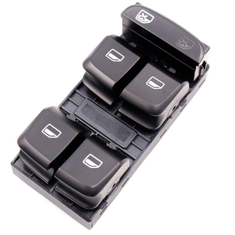 Front Black Switch Window  8KD959851A 8K0959851F 8K0959851D 8KD 959 851 A 8K0 959 851 F 8K0 959 851 D   For Audi A4 B8 A5 Sportback Q5