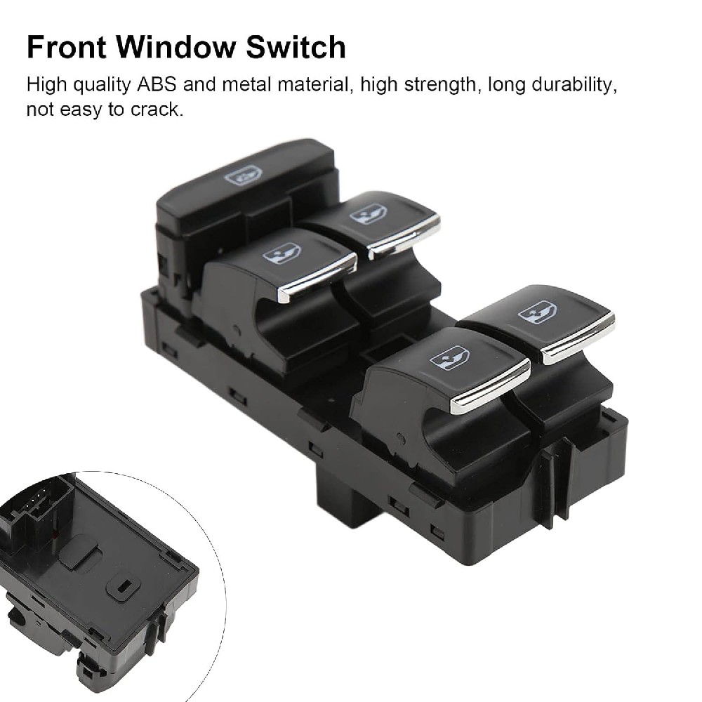 Driver Side Power Window Switch 5GG 959 85 7A 5G0 959 857 C 5G0 959 857 E For VW Golf Mk7 P assat B8 Tigua-n Toura-n,Power Window Switch, 5GG959857A 5G0959857C 5G0959857E Front Driver Side Window Master Switch Replacement for Mk7 2014 2018 Black