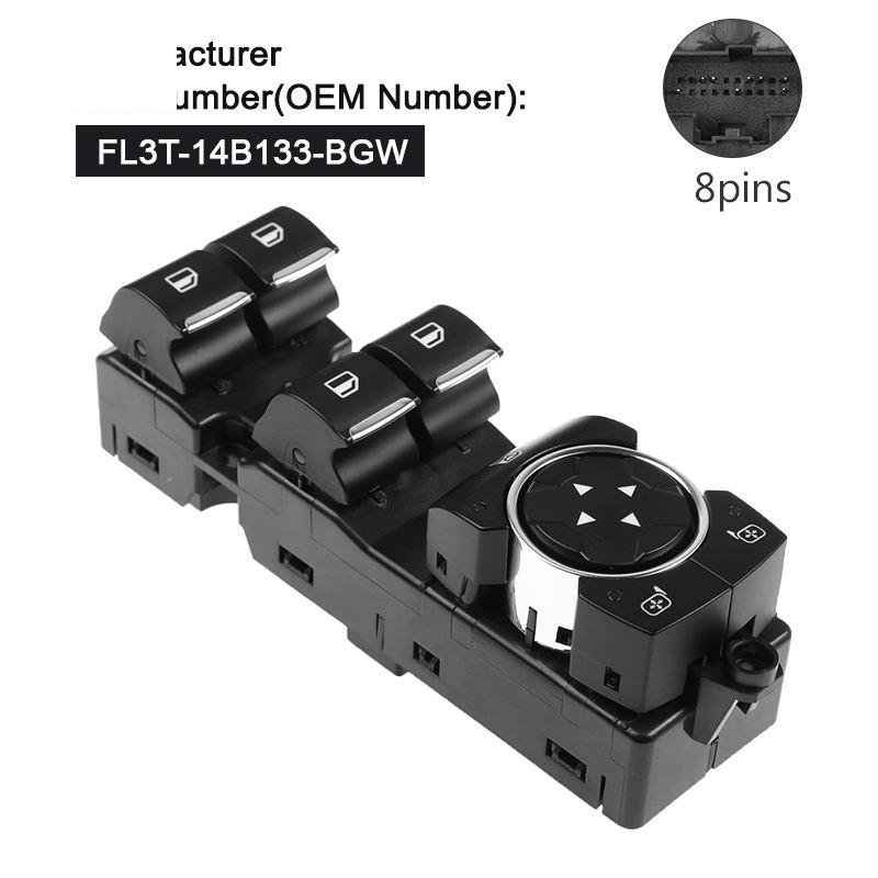 Ido high quality Master Switch Driver Left Front Window Switch   For Ford F150 F-150 2015-2020   FL3T14B133BGW  FL3T-14B133-BGW