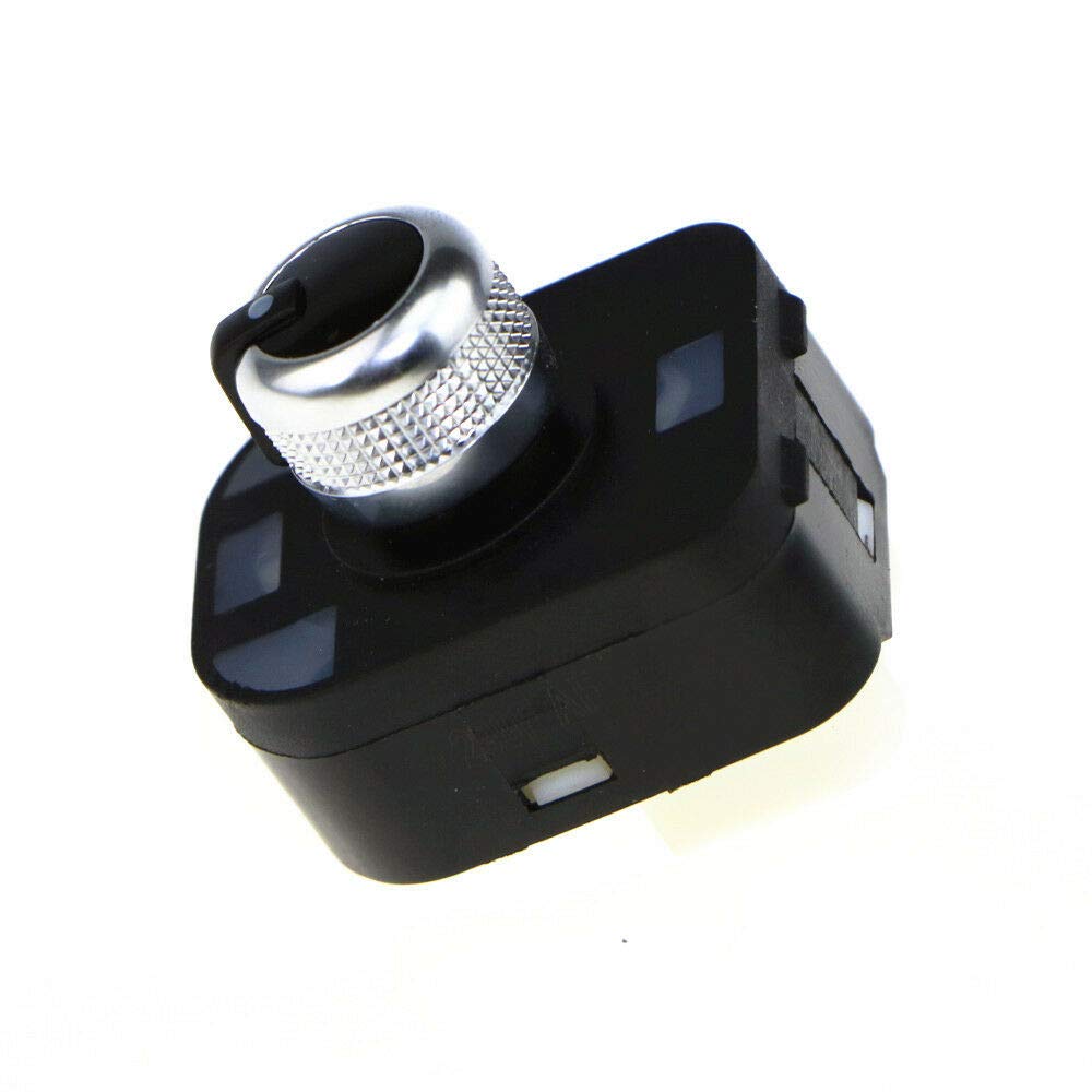 Chrome Electric Rearview Mirror Adjust Control Switch Knob Folding for A6 4GD959565A  4GD 959 565 A 4G0 959 565